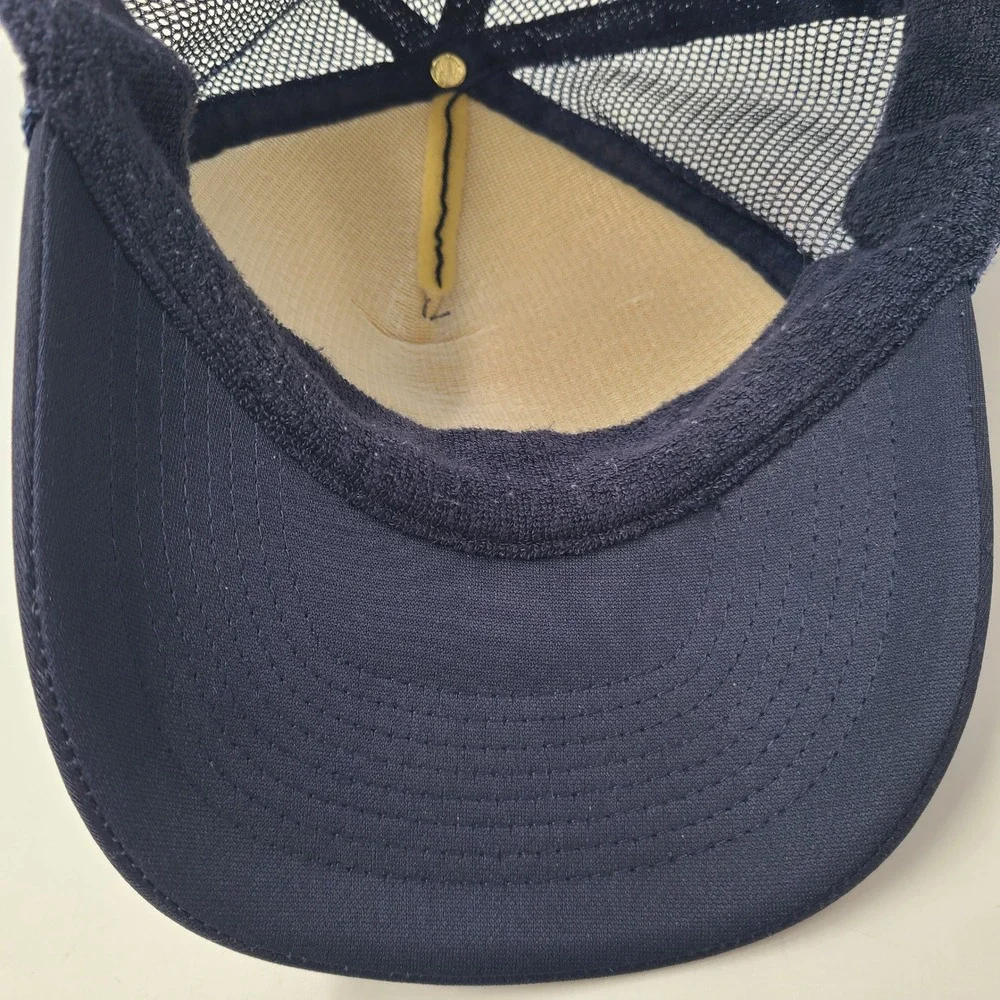 United‎ States Navy Hat Snapback Trucker Mesh Blue USA US USN Anchor Logo Men